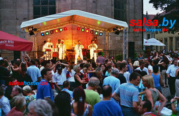 Altstadtfest in Erlangen: Salsa-Konzert 2006