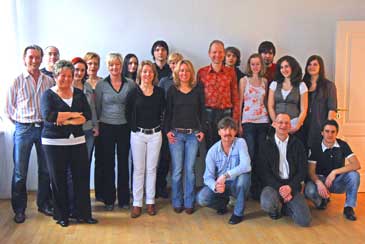 Cours de salsa à Bamberg: Photo de groupe au Studio 13